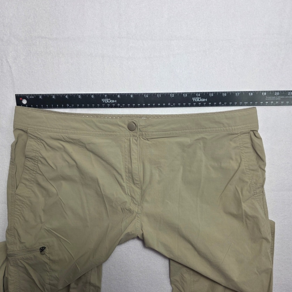 LL Bean Vista Camp Pants Womens 16 Regular Khaki Tan Hiking Outdoor 268919 - Picture 2 of 15